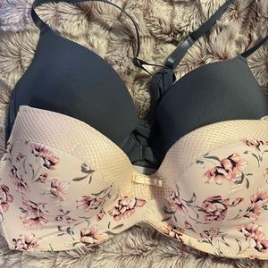 Grey Jessica Simpson/peach floral Laura Ashley
